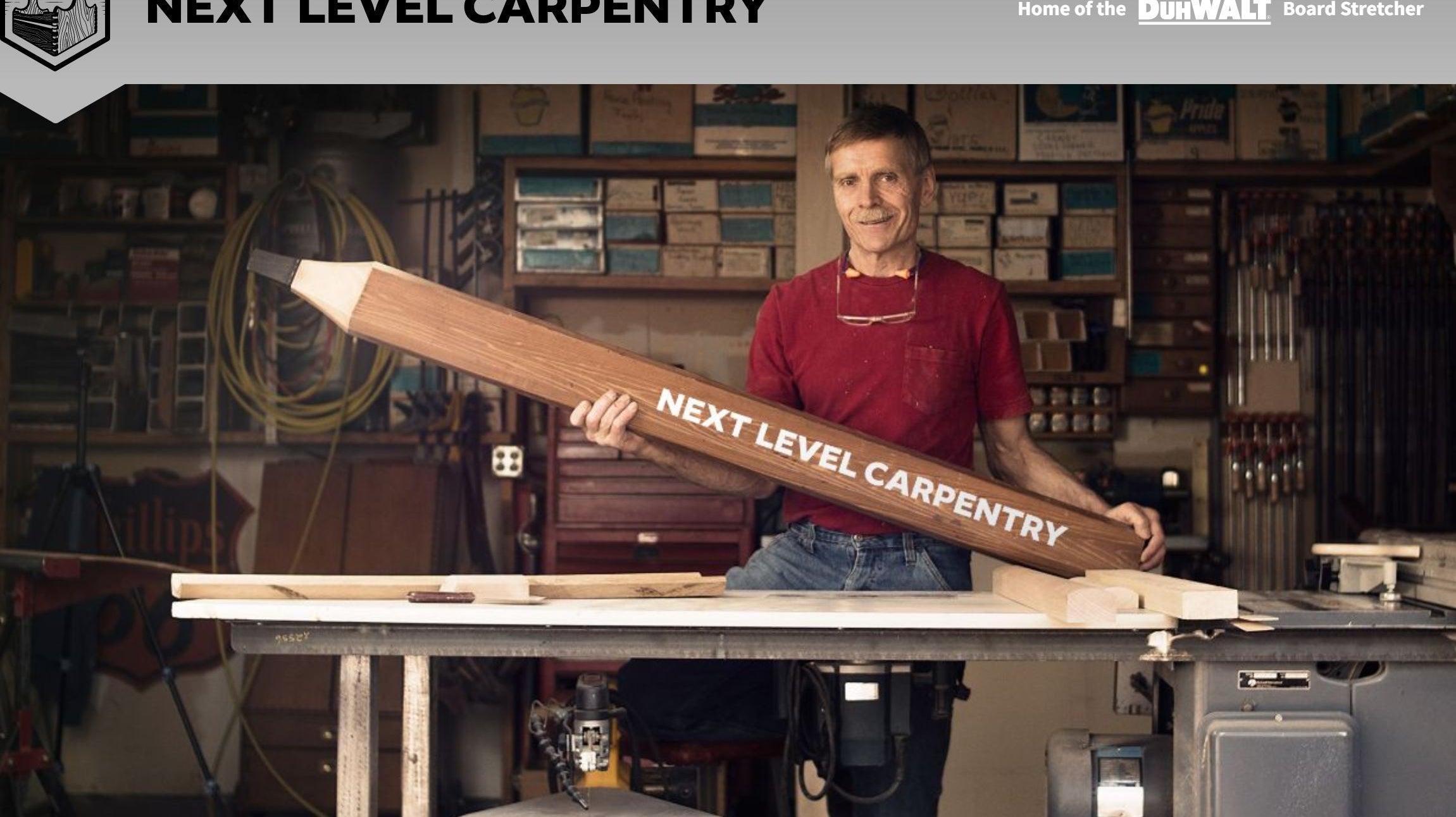 Next Level Carpentry Logo Photo