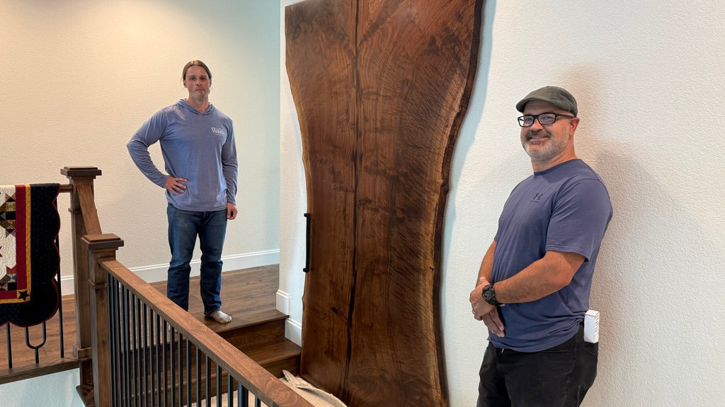 Live Edge Sliding Doors: Nature's Artwork Becomes the Most Beautiful Door in Your Home