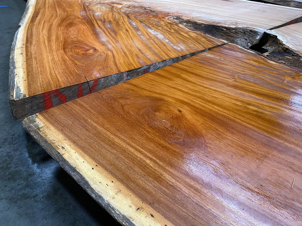 Afzelia wood slabs