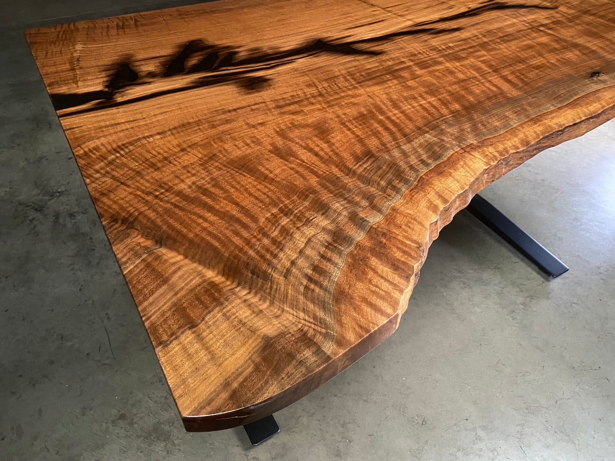 Custom Uplift and Claro Walnut Desk Combo