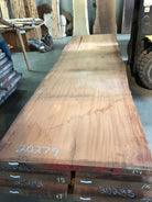 A sipo mahogany live edge slab
