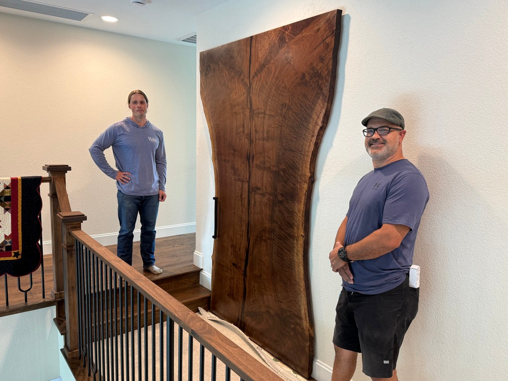 Live Edge Sliding Doors: Nature's Artwork Becomes the Most Beautiful Door in Your Home
