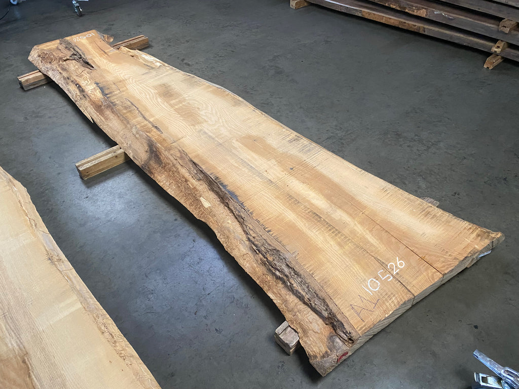 White Oak 10526 (124'' x 23"-40" x 3'')