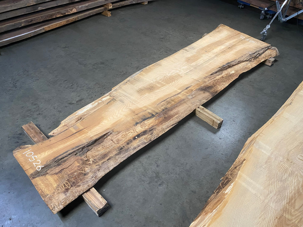 White Oak 10526 (124'' x 23"-40" x 3'')