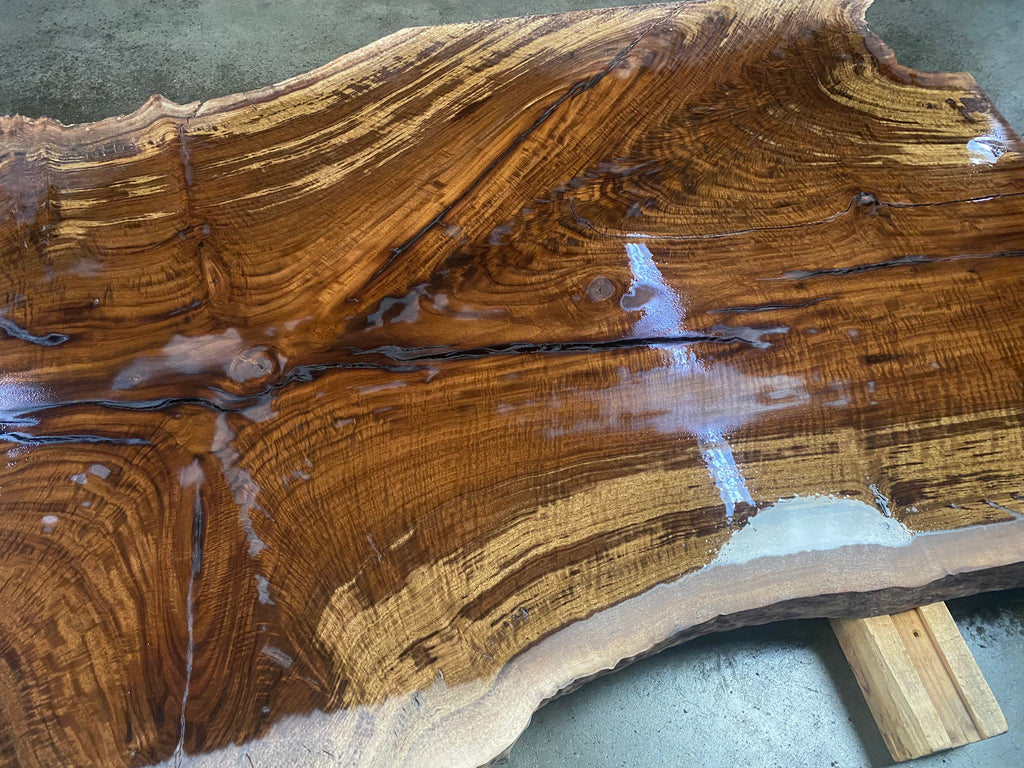 Claro Walnut #21463 (106" x 31"- 37.5" x 2")