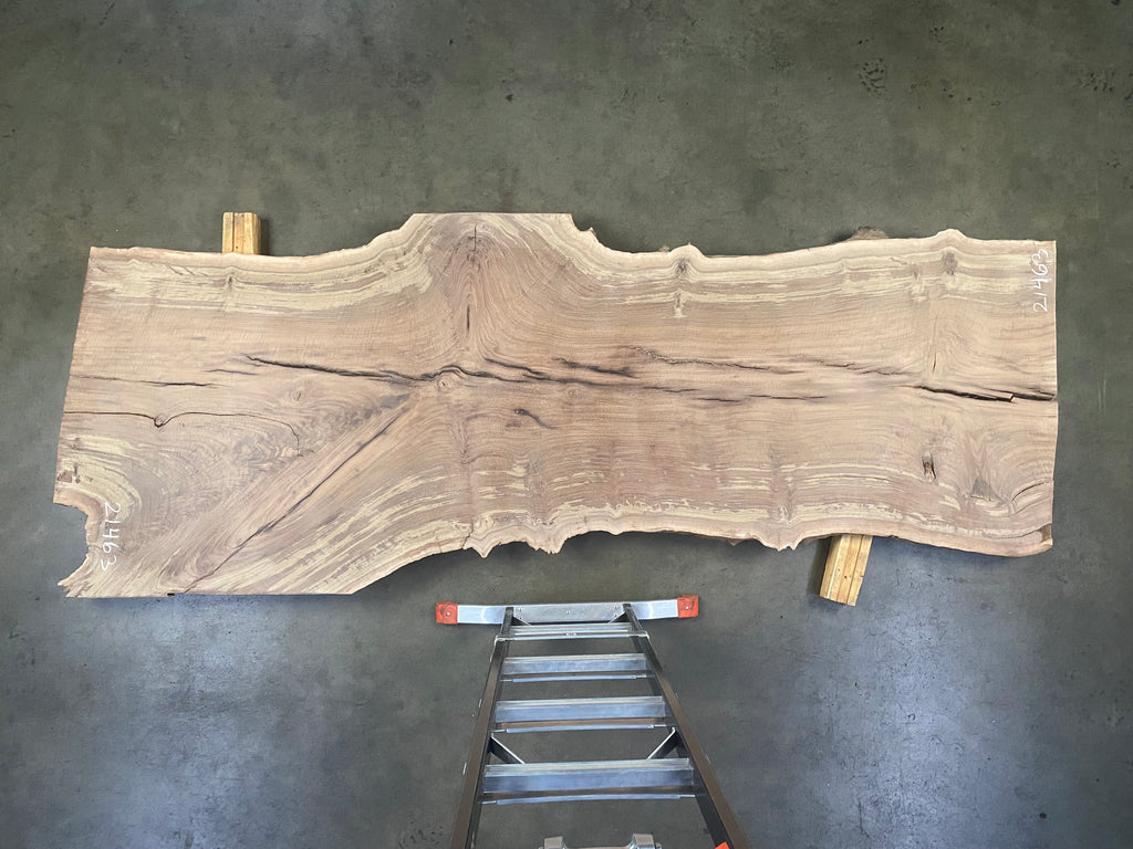 Claro Walnut #21463 (106" x 31"- 37.5" x 2")