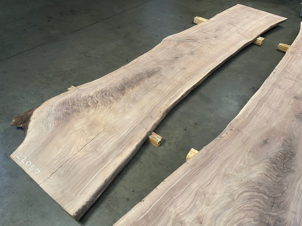 Oregon Black Walnut #22057 (153" x 26"- 37.5" x 2")