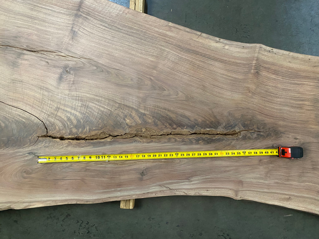 Oregon Black Walnut #22058 (154.5" x 28"- 45" x 2.1875")