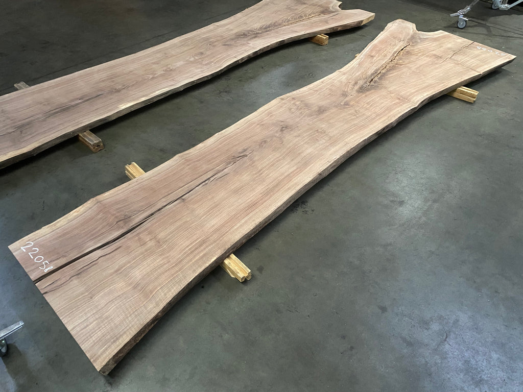 Oregon Black Walnut #22058 (154.5" x 28"- 45" x 2.1875")