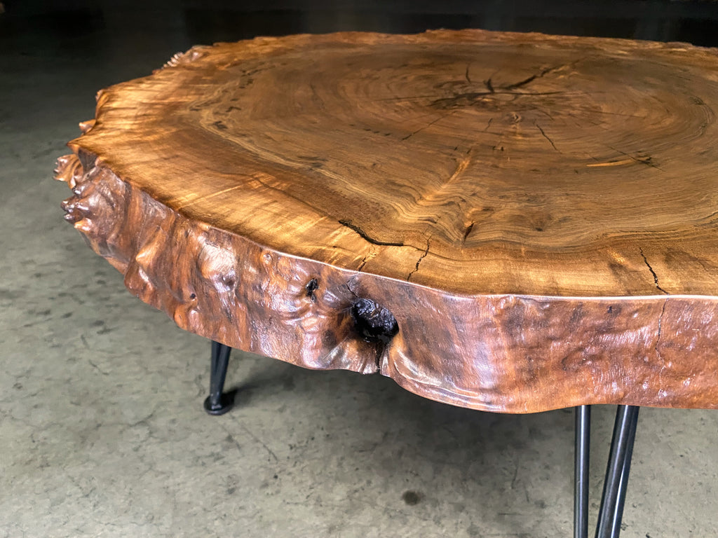 Claro Walnut Orchard Round