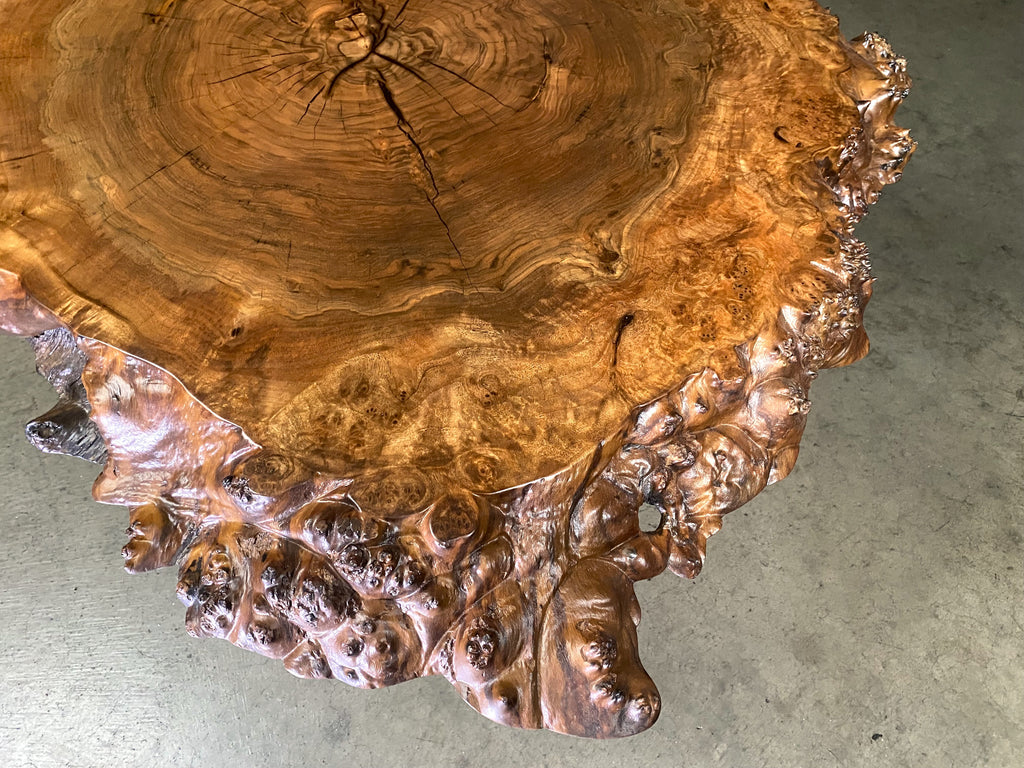 Claro Walnut Orchard Round