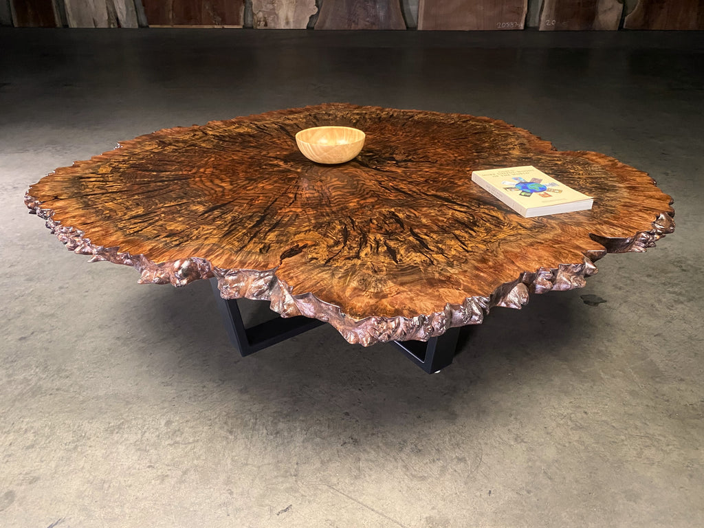 Claro Walnut Burl Coffee Table