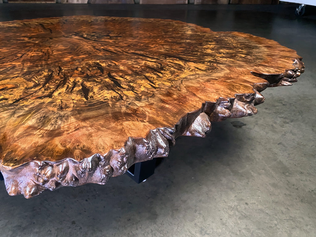 Claro Walnut Burl Coffee Table