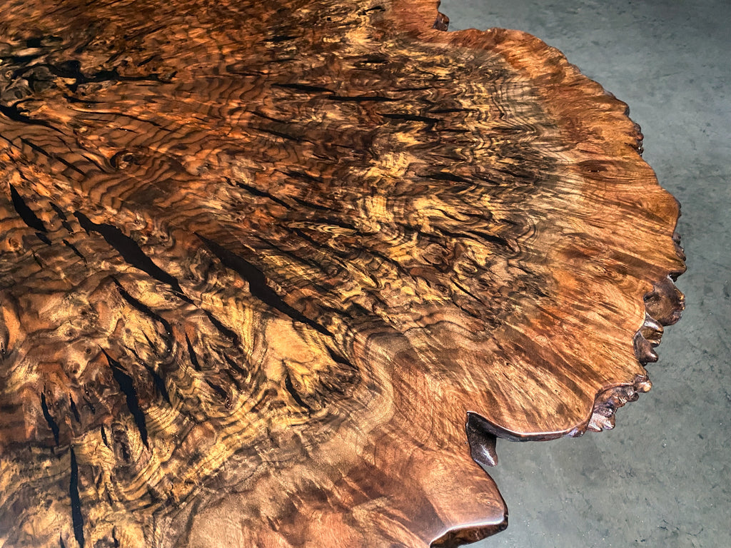 Claro Walnut Burl Coffee Table