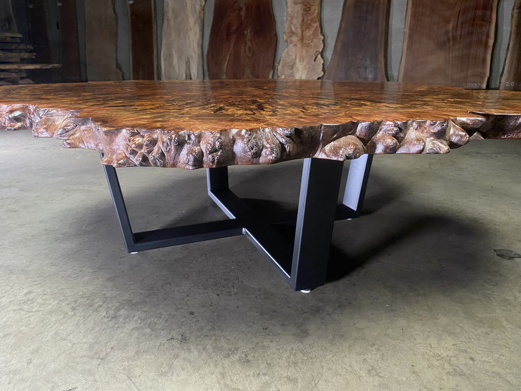 Claro Walnut Burl Coffee Table