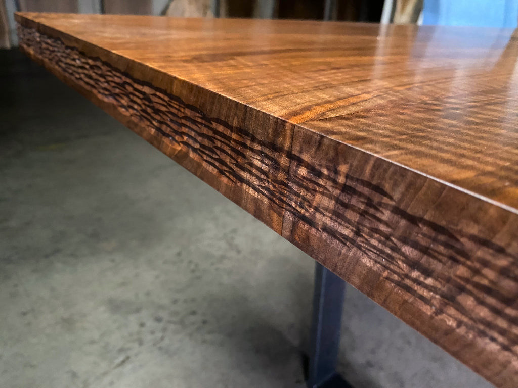 Black Walnut Bookmatch Dining Table