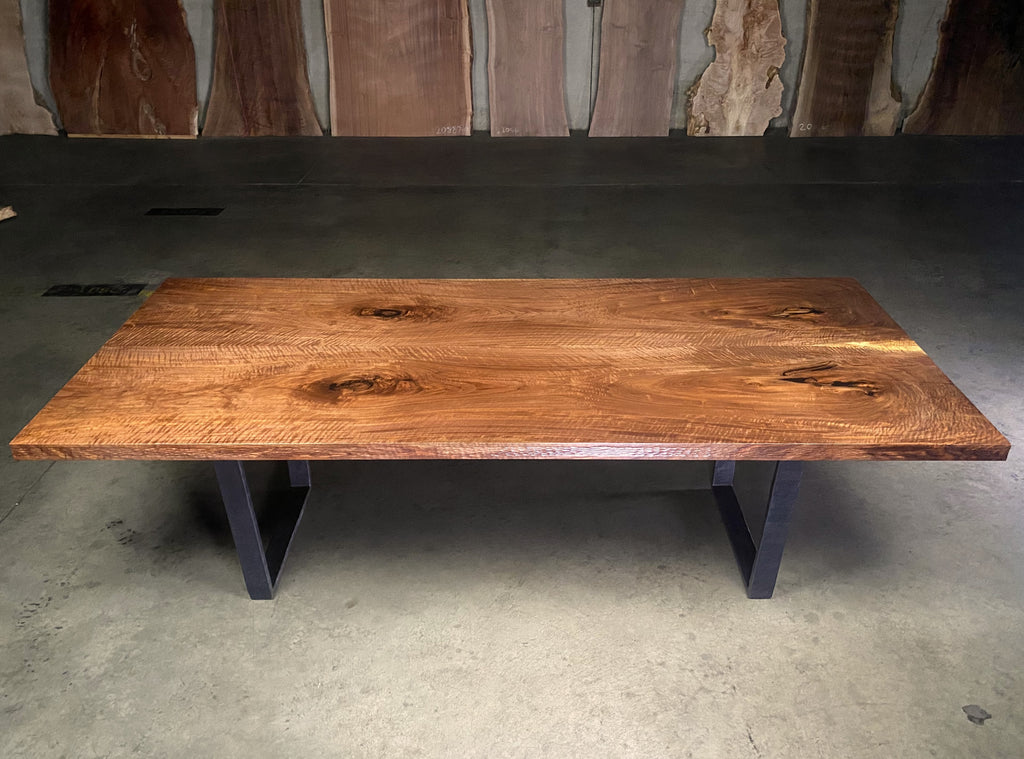 Black Walnut Bookmatch Dining Table