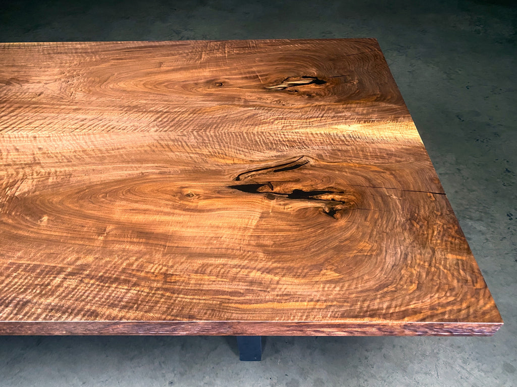 Black Walnut Bookmatch Dining Table