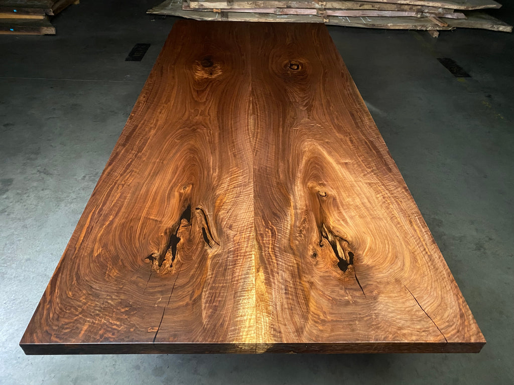 Black Walnut Bookmatch Dining Table