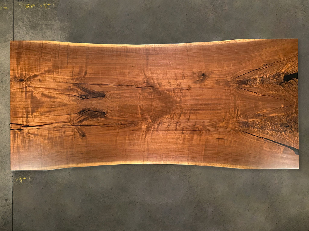 Black Walnut Bookmatch Dining Table