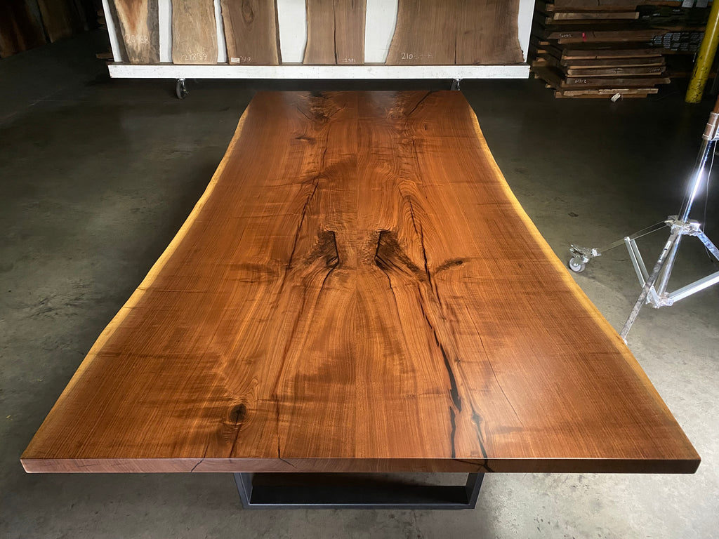 Black Walnut Bookmatch Dining Table