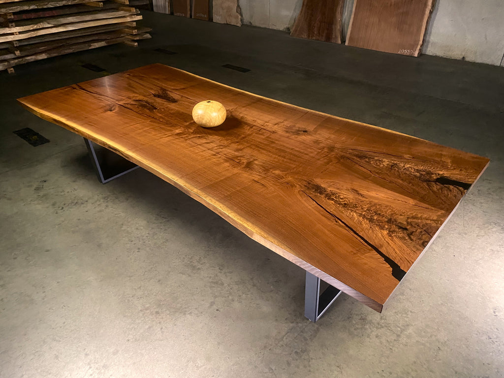 Black Walnut Bookmatch Dining Table