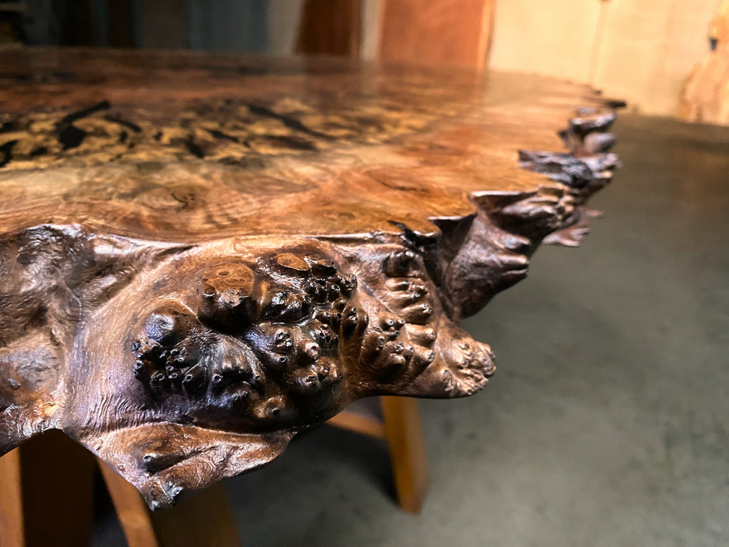 Claro Walnut Burl Coffee Table