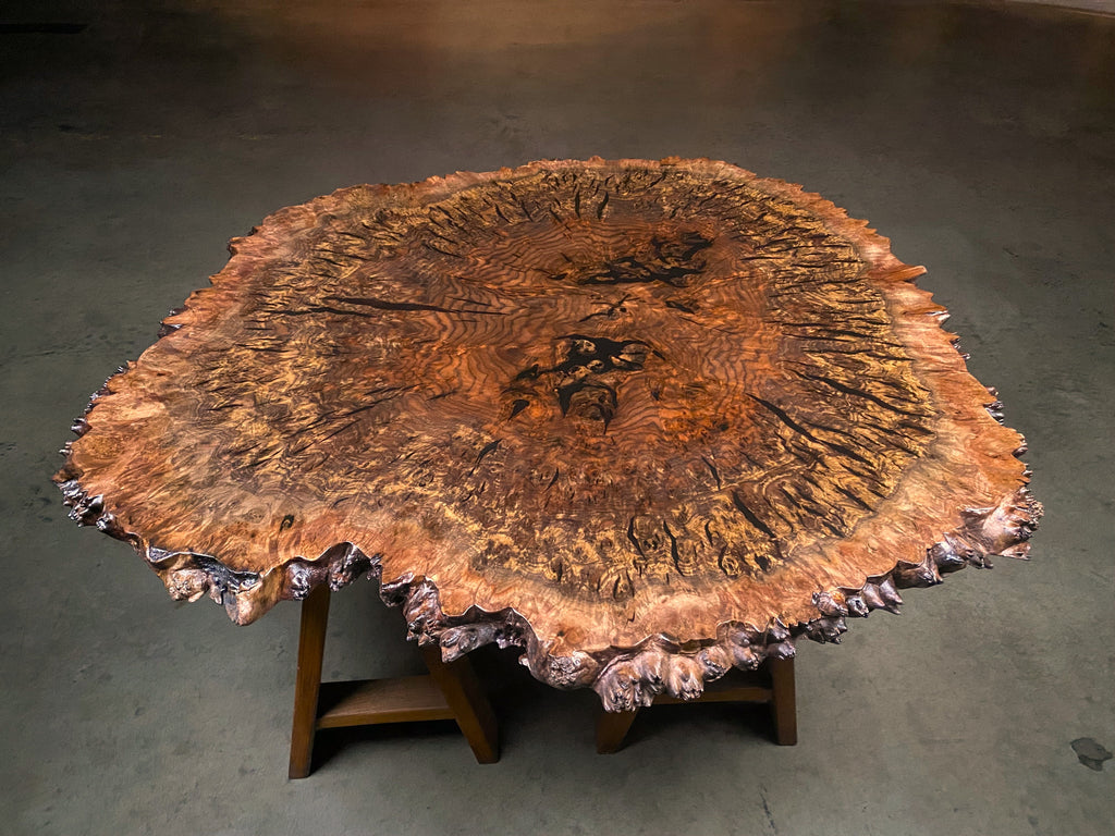 Claro Walnut Burl Coffee Table