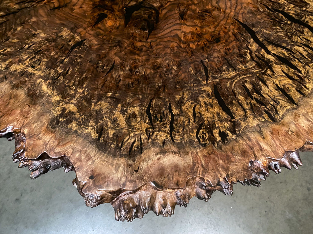 Claro Walnut Burl Coffee Table