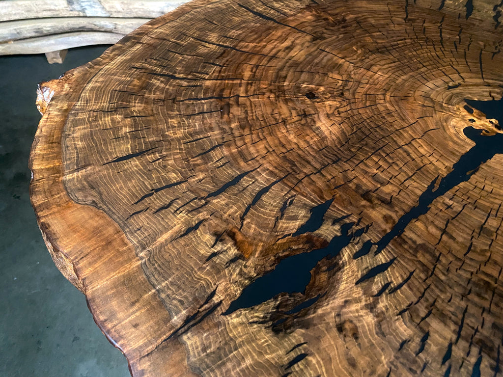 Claro Walnut Orchard Round Cocktail Table