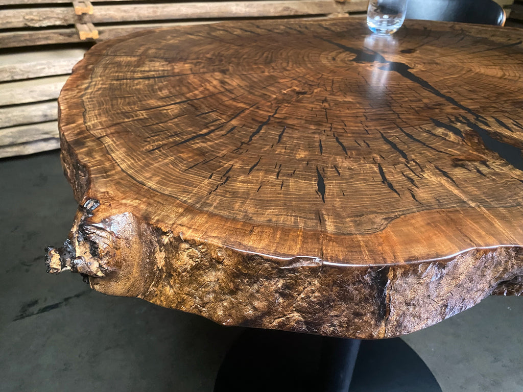 Claro Walnut Orchard Round Cocktail Table