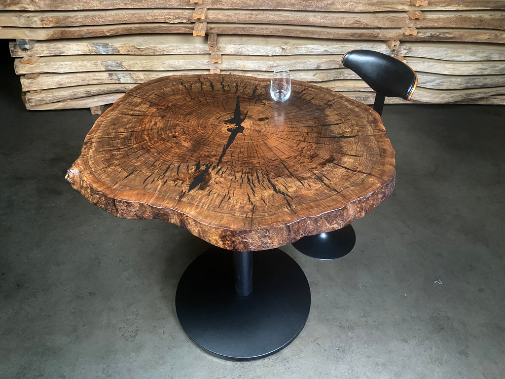 Claro Walnut Orchard Round Cocktail Table