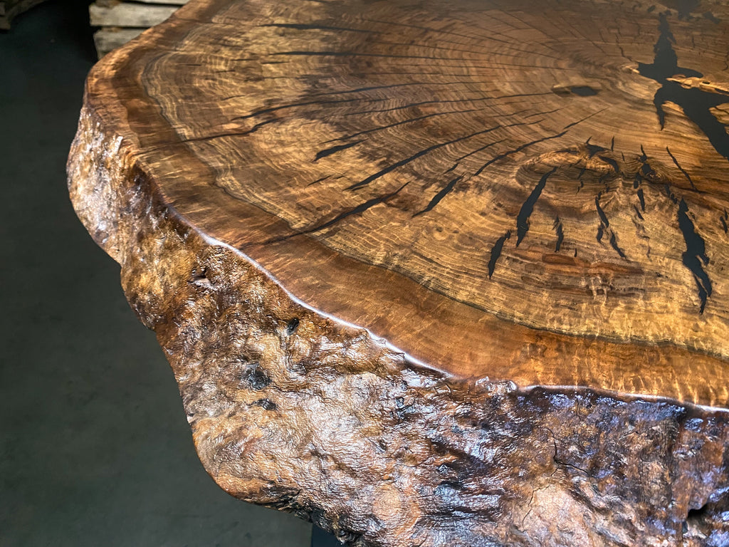 Claro Walnut Orchard Round Cocktail Table