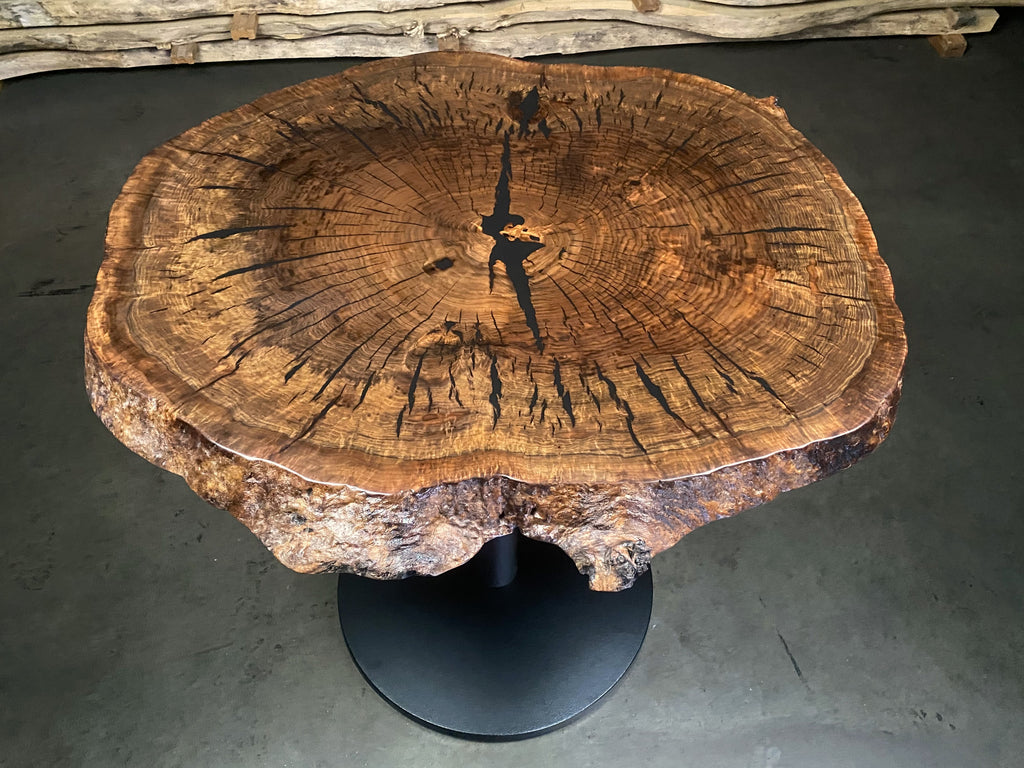 Claro Walnut Orchard Round Cocktail Table