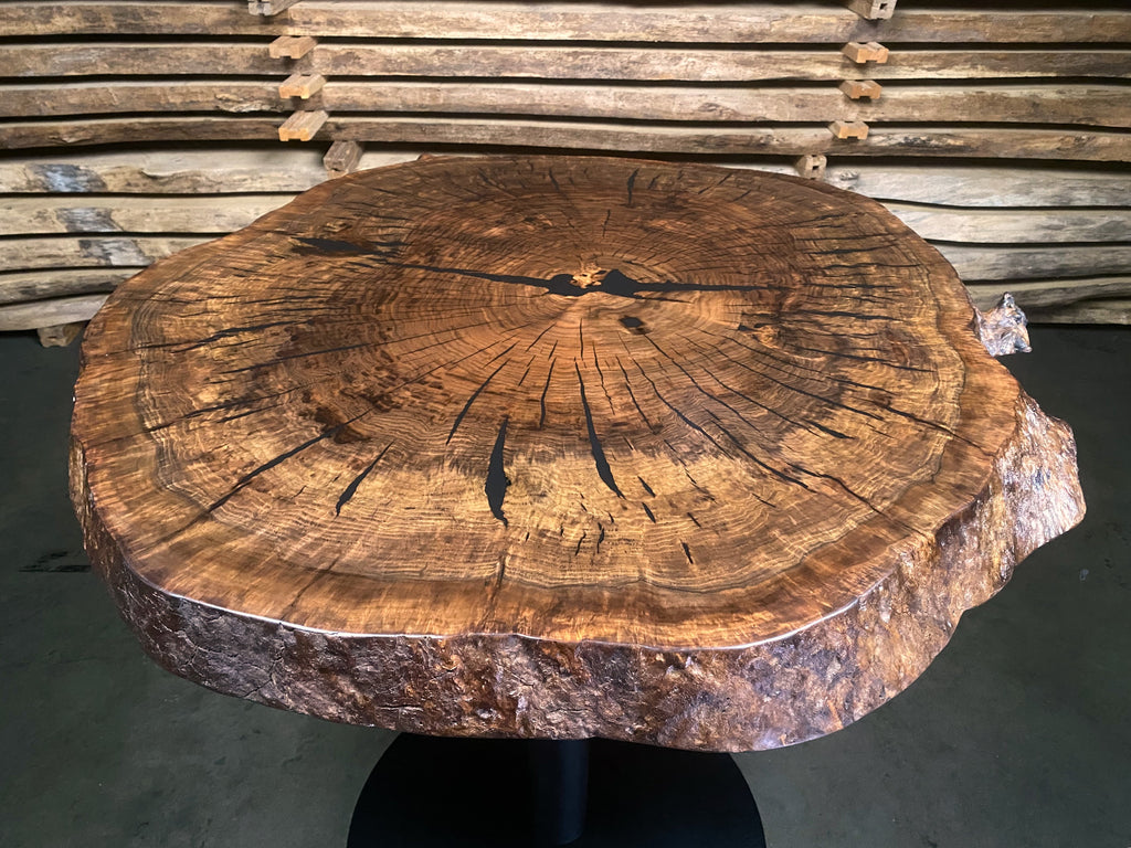 Claro Walnut Orchard Round Cocktail Table