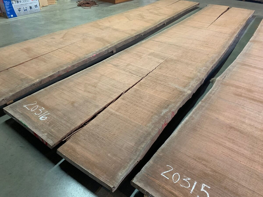 Bubinga Slab #20316 (244" x 47" - 52.75" x 2" 1/8)