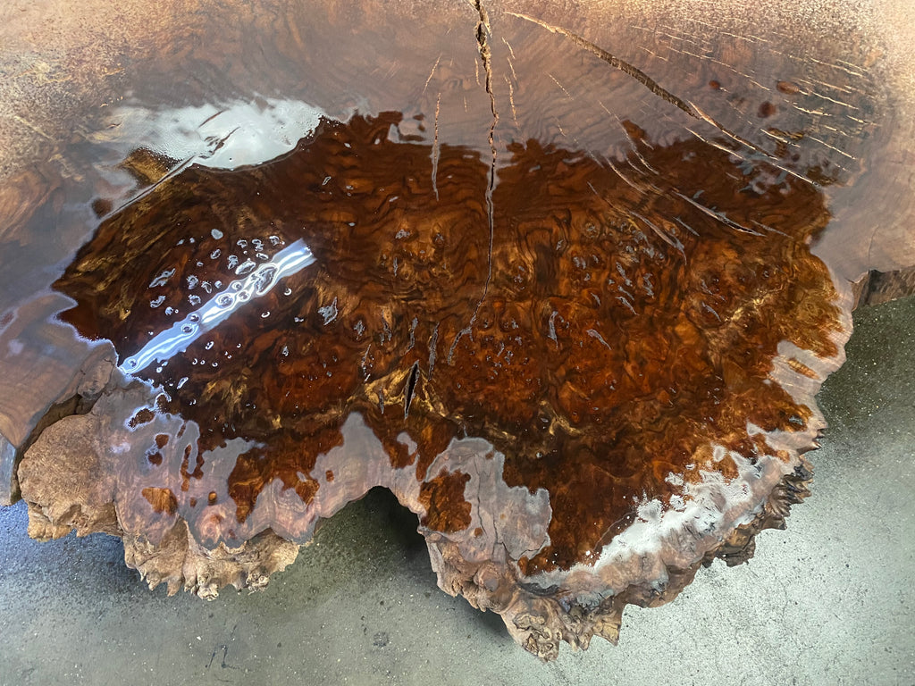 Claro Walnut Burl #J3 (50" x 54" x 2")