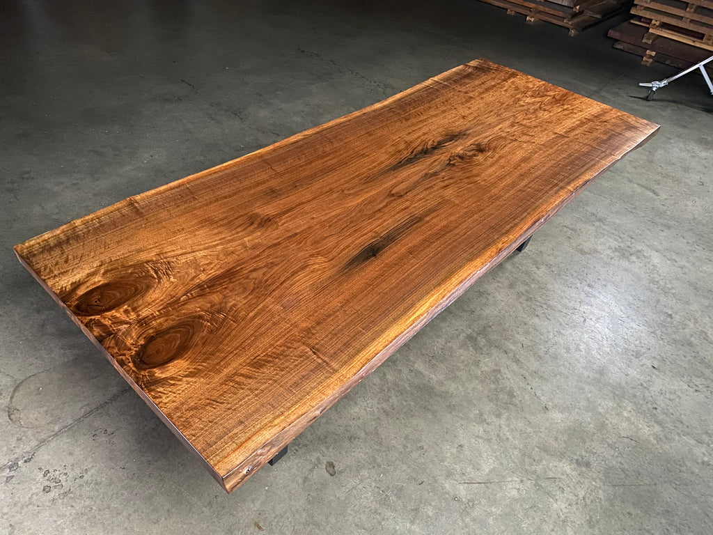 Black Walnut Bookmatch Dining Table
