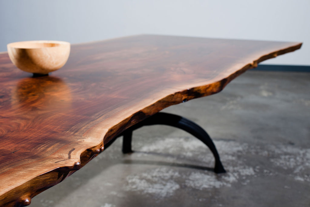 Claro Walnut 10.6' Bookmatched Conference Table