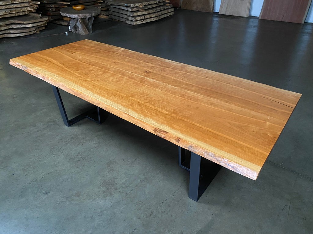 Cherry Live Edge Dining Table
