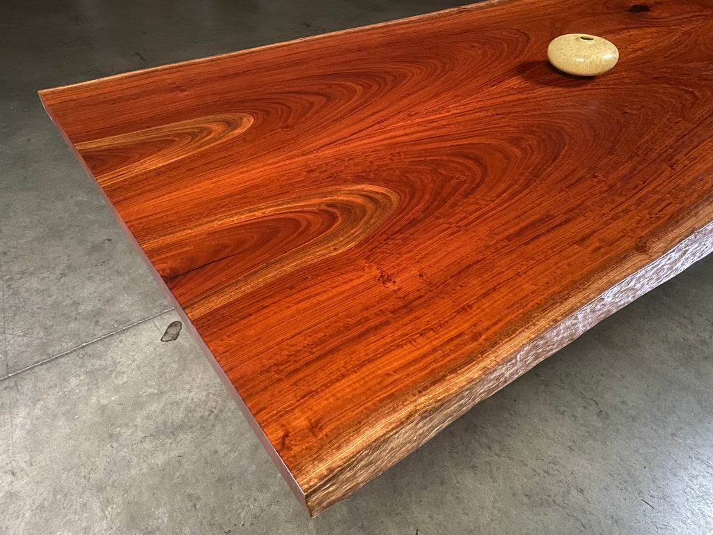 Bookmatched Eucalyptus Dining Table