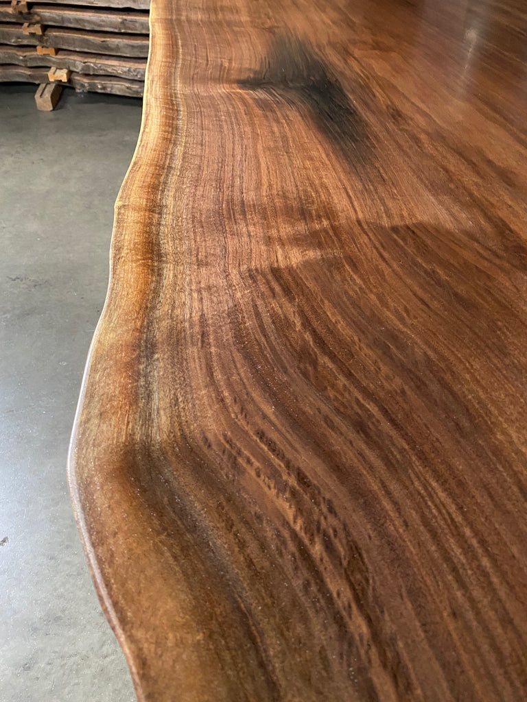 Bookmatched Black Walnut Dining Table